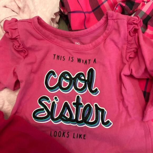 Gymboree / Carters/ Ralph Lauren Infant Girl Newborn Bundle of Shirts 0-3‎ m - Picture 3 of 9